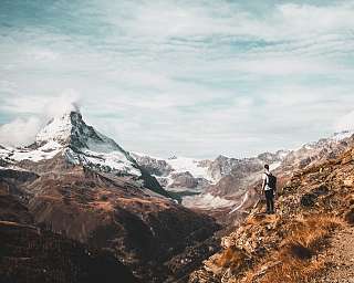 Wandern in den Bergen